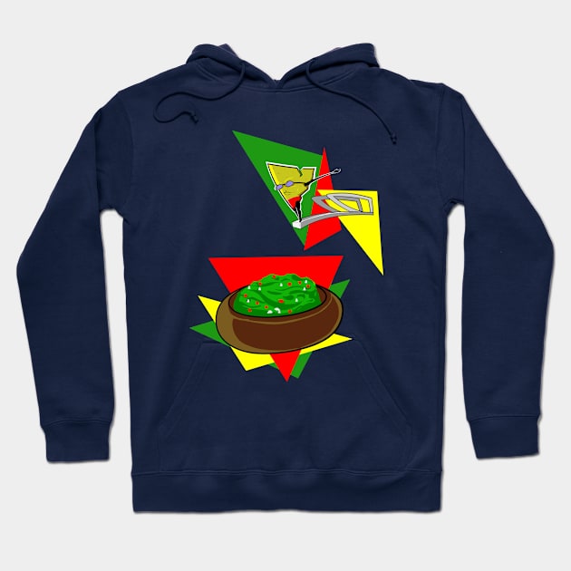 Guacamole Dive Hoodie by One Mike Graphics